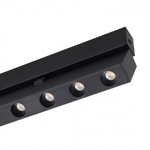 Светильник MAG-DOTS-FOLD-25-S600-18W Warm3000 (BK, 30 deg, 24V) (, IP20 Металл, 3 года)