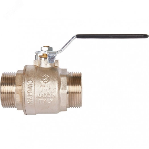 Кран шаровой 1 1/4' НН ручка рычаг