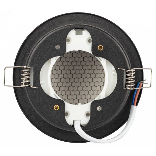 Светильник встраиваемый под лампу GX53 KL111 BK черный матовый ЭРА