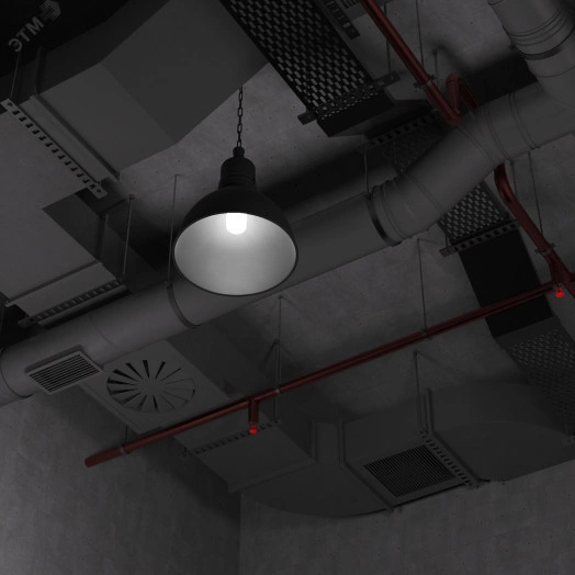 Лампа светодиодная LED 60 Вт 5600 лм 6500К AC180-240В E27 цилиндр Т160 холодная  Elementary Gauss