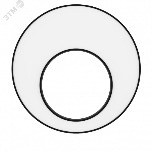 Светильник светодиодный ДСО-70Вт 3000К Cosmo excentric DALI Черный