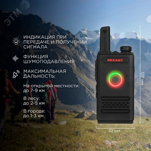 Радиостанция портативная профессиональная R-1,