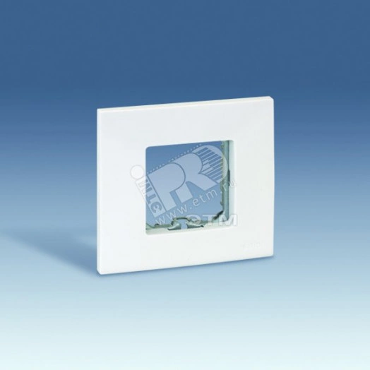 Рамка-база на 1 пост, 85х91мм, S27Pl, белый