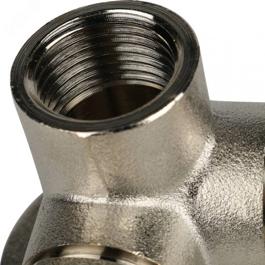 Тройник настенный с креплением 1/2'x16x16 для металлопластиковых труб винтовой