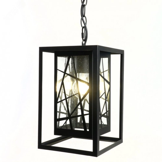 Светильник НСУ-60w цепь Е27 IP44 черный