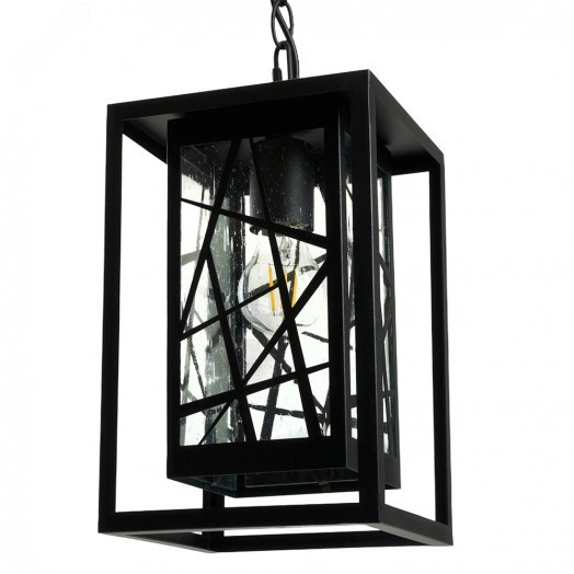 Светильник НСУ-60w цепь Е27 IP44 черный