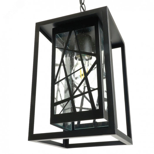 Светильник НСУ-60w цепь Е27 IP44 черный