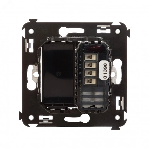 Avanti Диммер кнопочный в стену, ''Черный квадрат''