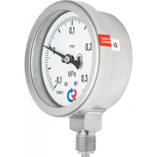 Манометр коррозионностойкий виброустойчивый радиальный ТМ-321Р.00 0...6 МРа М12х1.5 кл.1.5, готовый к гидрозаполнению