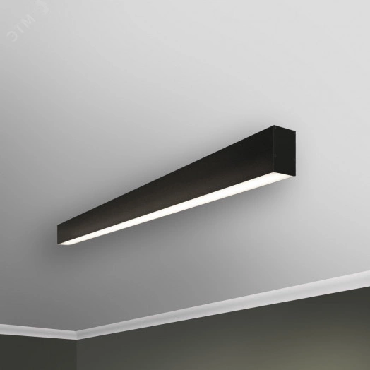 Светильник светодиодный RVE-PLS6070-1940-N (Линейный 1940x60x70мм 100Вт накладной 4000K Анод)