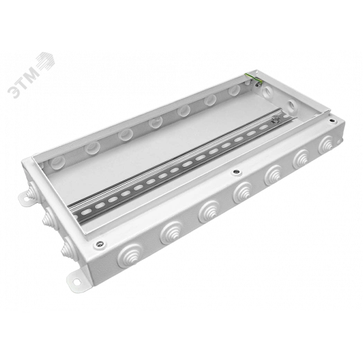 Коробка монтажная КМ IP55-2040, корпус из оцинкованной стали, количество вводов 20