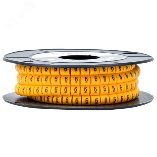 Маркер кабельный 2.5кв.мм 6 (1000ед) (ЕС-1)