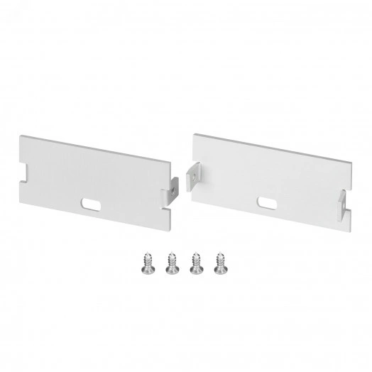 Заглушка FLOOR60 с отверстием (Arlight, Алюминий)