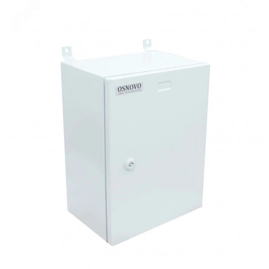 Термошкаф с обогревом, оптическим кроссом и резервным питанием, IP66, -40град. до +50град.С, 300x400x210 мм