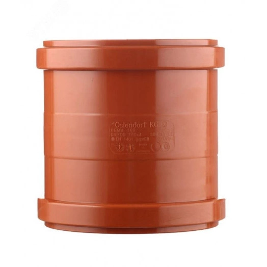 Муфта насадная ПВХ наружной канализации 125 мм