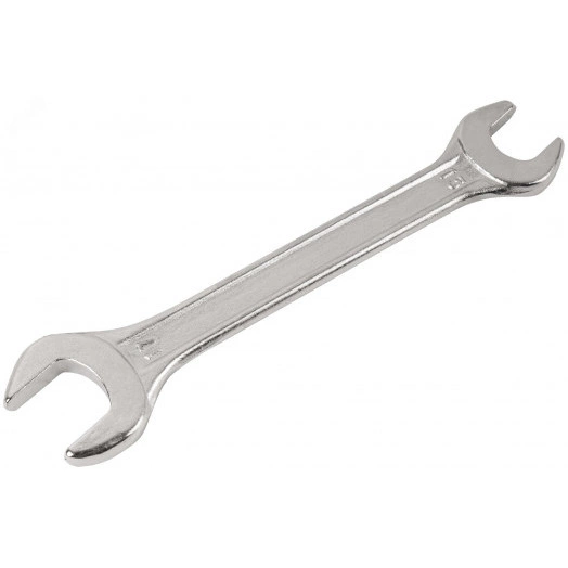 Ключ рожковый, цинковое покрытие 13х17 мм