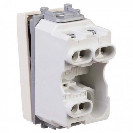 Avanti Переключатель ''Ванильная дымка'', 16A, 1 модульный