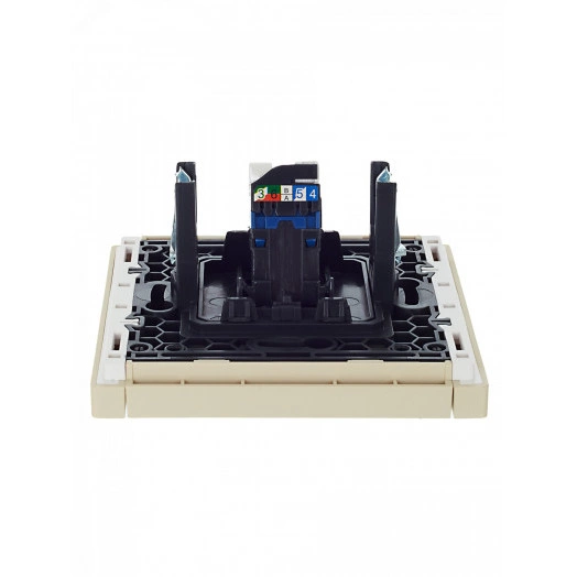 FORTE&PIANO Розетка компьютерная RJ45 кат.6 FP431 ваниль IEK