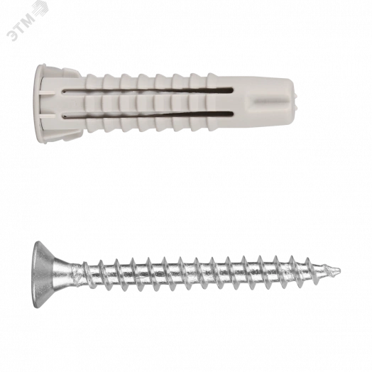 Дюбель универсальный нейлоновый PDU N 6х30 с шурупом 4х35 Zn (25 шт)