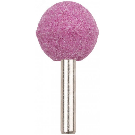 Шарошка абразивная (по металлу), хвостовик 6 мм, сфера 25 мм