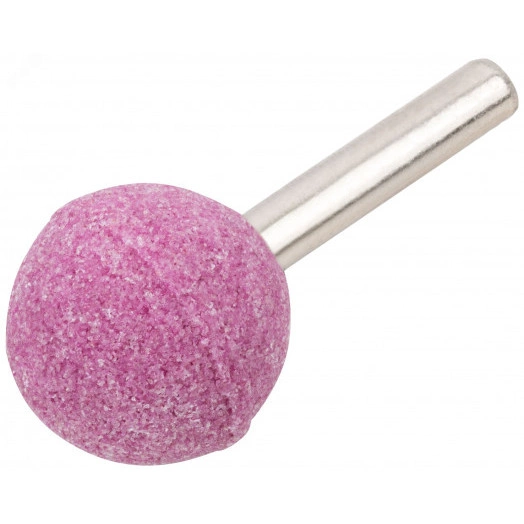 Шарошка абразивная (по металлу), хвостовик 6 мм, сфера 25 мм