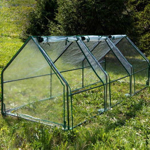 Теплица со светильниками в комплекте, 2700х900х900 мм, 3 отсека  FITO-House-max