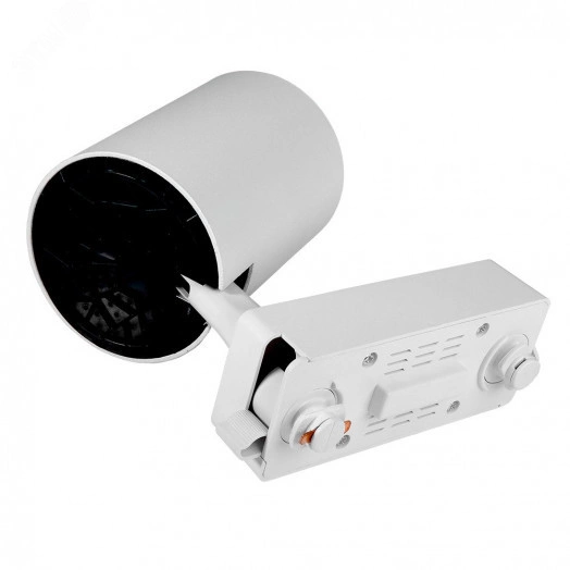 Светильник трековый однофазный ДПО LED-25 Вт 2160 Лм 3000К IP40 белый с белой решеткой 24° 180–250В Jazzway