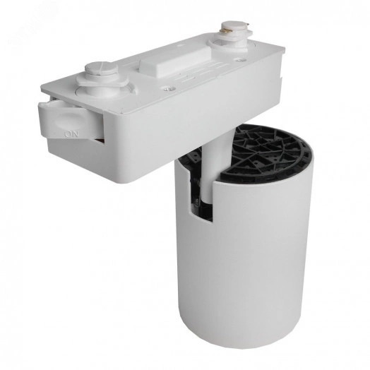 Светильник трековый однофазный ДПО LED-25 Вт 2160 Лм 3000К IP40 белый с белой решеткой 24° 180–250В Jazzway