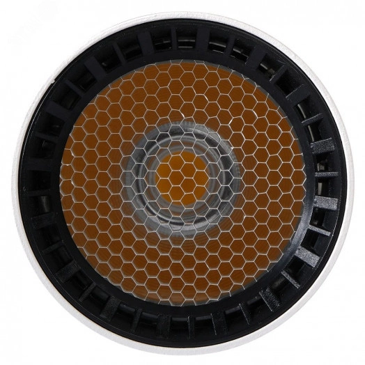 Светильник трековый однофазный ДПО LED-25 Вт 2160 Лм 3000К IP40 белый с белой решеткой 24° 180–250В Jazzway