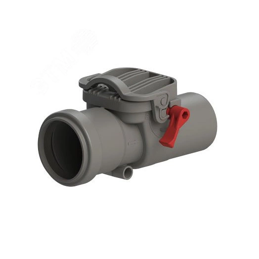 Клапан обратный 50 мм для внутренней канализации ТП-86.50