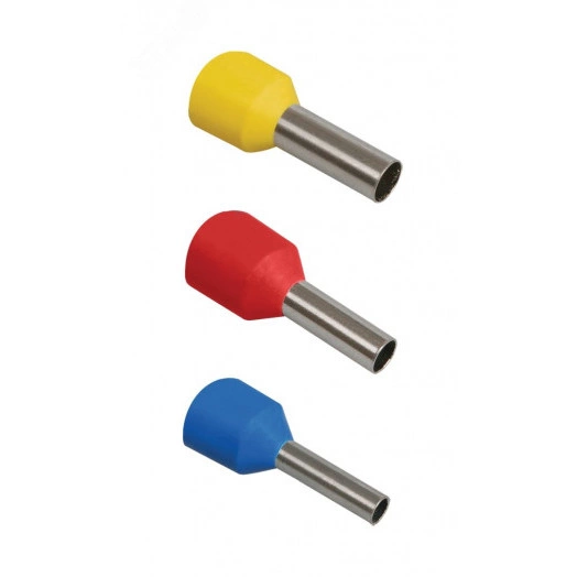 Наконечник-гильза Е1508 1,5мм2 с изолированным фла