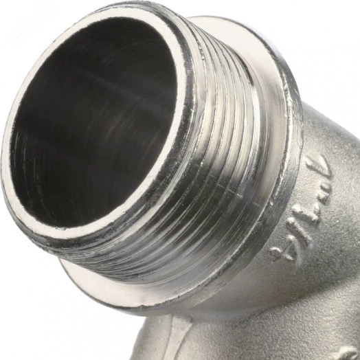 Угольник НВ 1'1/4 с упором, никелированный