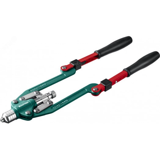 Комбинированный складной заклепочник в кейсе, 3 вида заклёпок, Combo3-M12