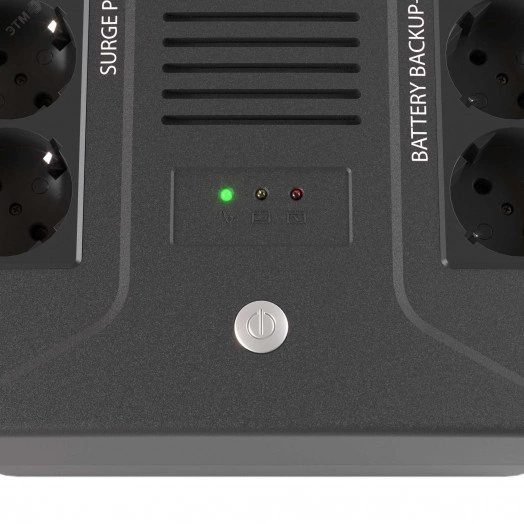 Источник бесперебойного питания line-interactive, Info PDU, 800 ВА/480 Вт, 1/1,8xSchuko, 1x8Aч