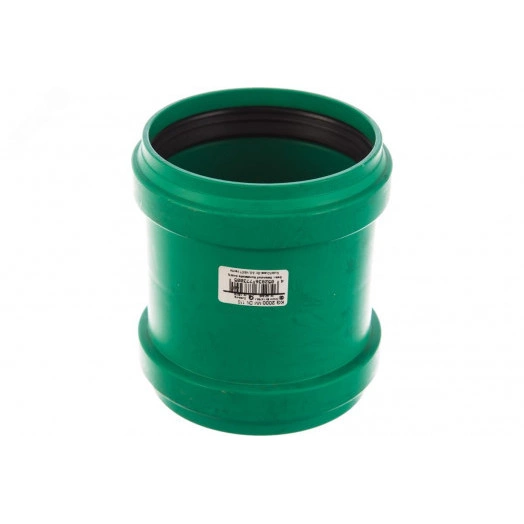 Муфта двойная ливневой канализации 125 мм