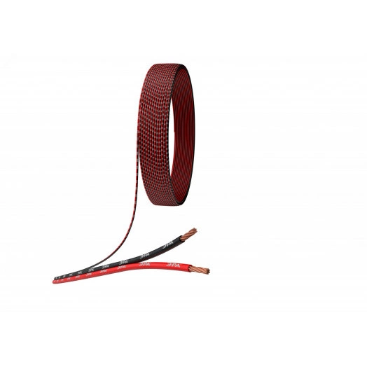 Кабель акустический 2х0.5 красно-черный 100м