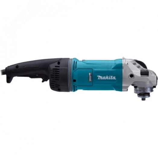 Шлифмашина угловая 230мм, 2800Вт, 6600об, AFT, поворотная рукоятка, плавный пуск, антивибр, поддержка оборотов, расцепляющая муфта, тормоз двигателя