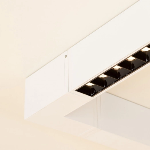 Светильник CLIP-38-LASER-S330-12W Warm3000 (WH, 36 deg, 24V) (, IP40 Металл, 3 года)