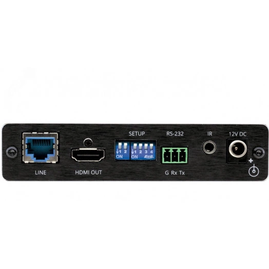 Приемник HDMI, RS-232 и ИК по витой паре HDBaseT, 4K60 4:4:4, до 200 м.