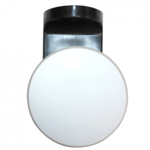 Светильник НБУ-06-60-02 Цилиндр1 опаловый матовый корпус черный ИУ