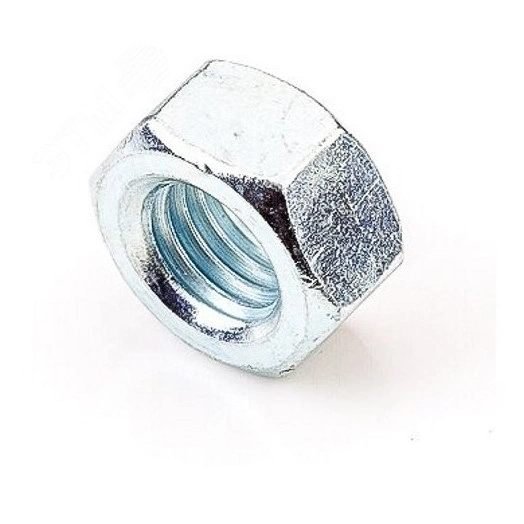Гайка DIN 934 М4 шестигранная класс прочности 6 покрытие цинк