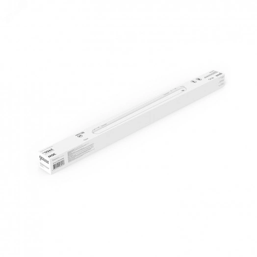 Светильник линейный ДСП 36 Вт 4000К 3960 лм 200-240В IP65 1200х76х66мм Пластик матовый сквозная проводка соеденяется в линию с БАП на 1ч EVO Gauss