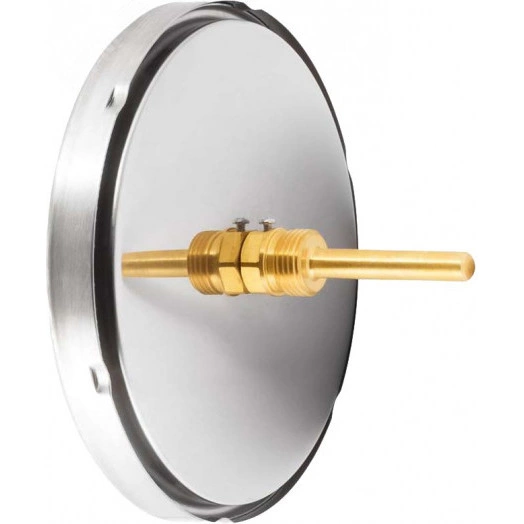 Термометр биметаллический осевой с гильзой БТ-71.211 0-160С G1/2 150 кл.т.1.5