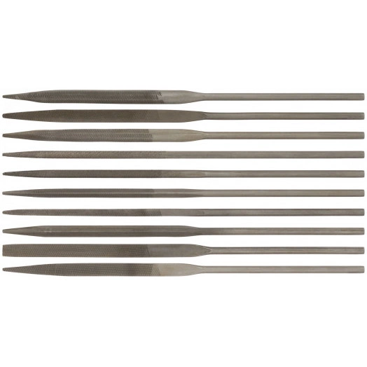 Надфили, 10 шт, 3х140 мм., набор