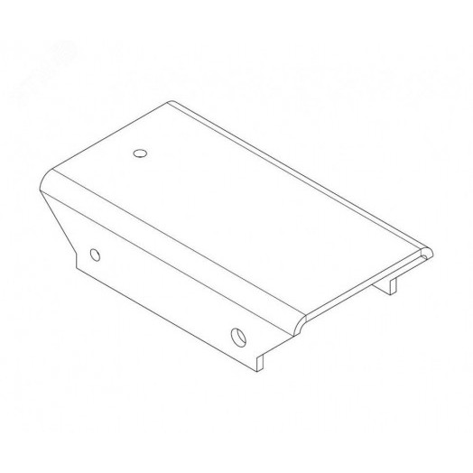 Накладка -MB-16.8 прямая верхняя (доп. секция-секция)