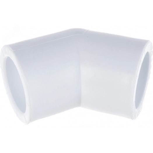 Угольник 20 45 град., полипропиленовый, белый
