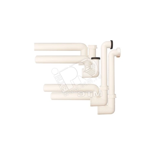 Сифон для кондиционеров 136N с гидрозатвором и запахозапирающим устройством