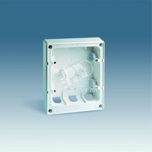 Коробка монтажнаянаядля рамки 27850. Слоновая кость 98х150х40мм