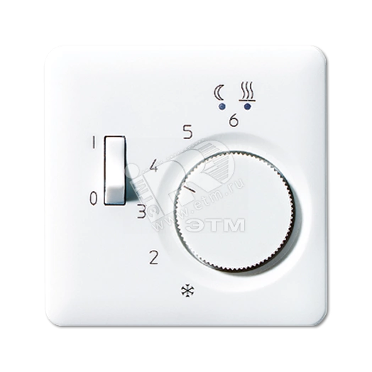 Крышка для регулятора подогрева пола FTR231U  белая