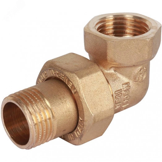 Соединение разъемное угловое 'американка' ВН 1/2'